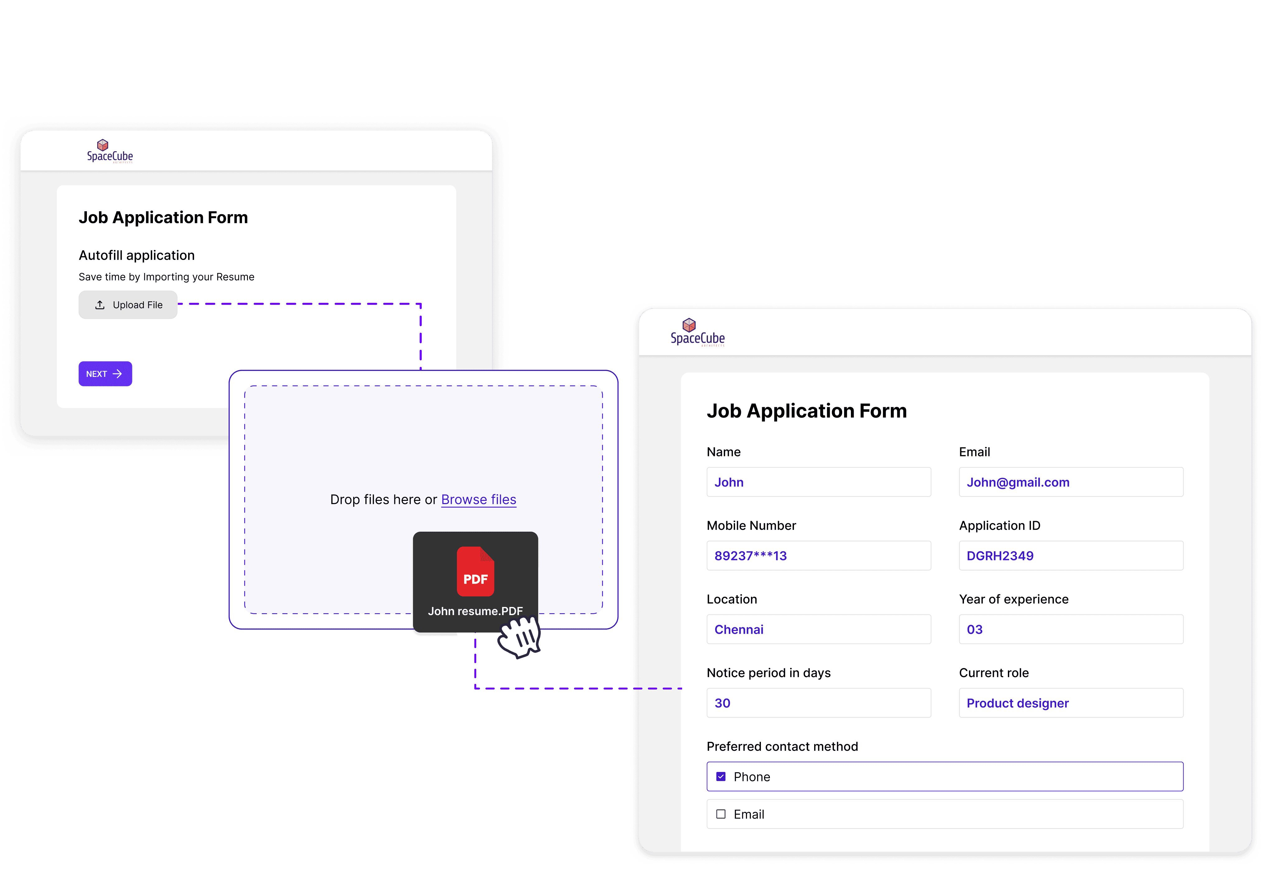 Transform email into Google Forms response using AI