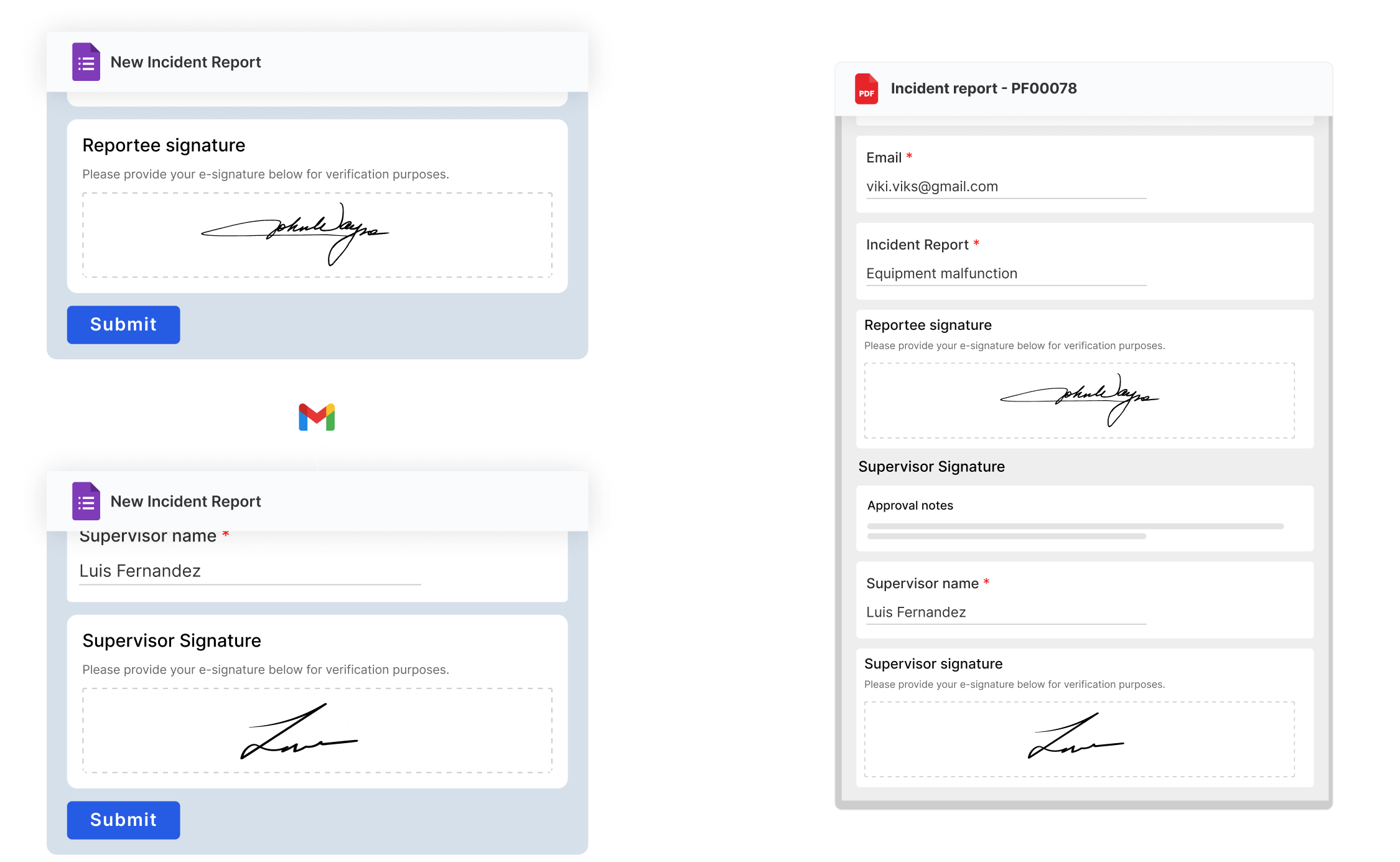 Create Intake Form Using Google Forms