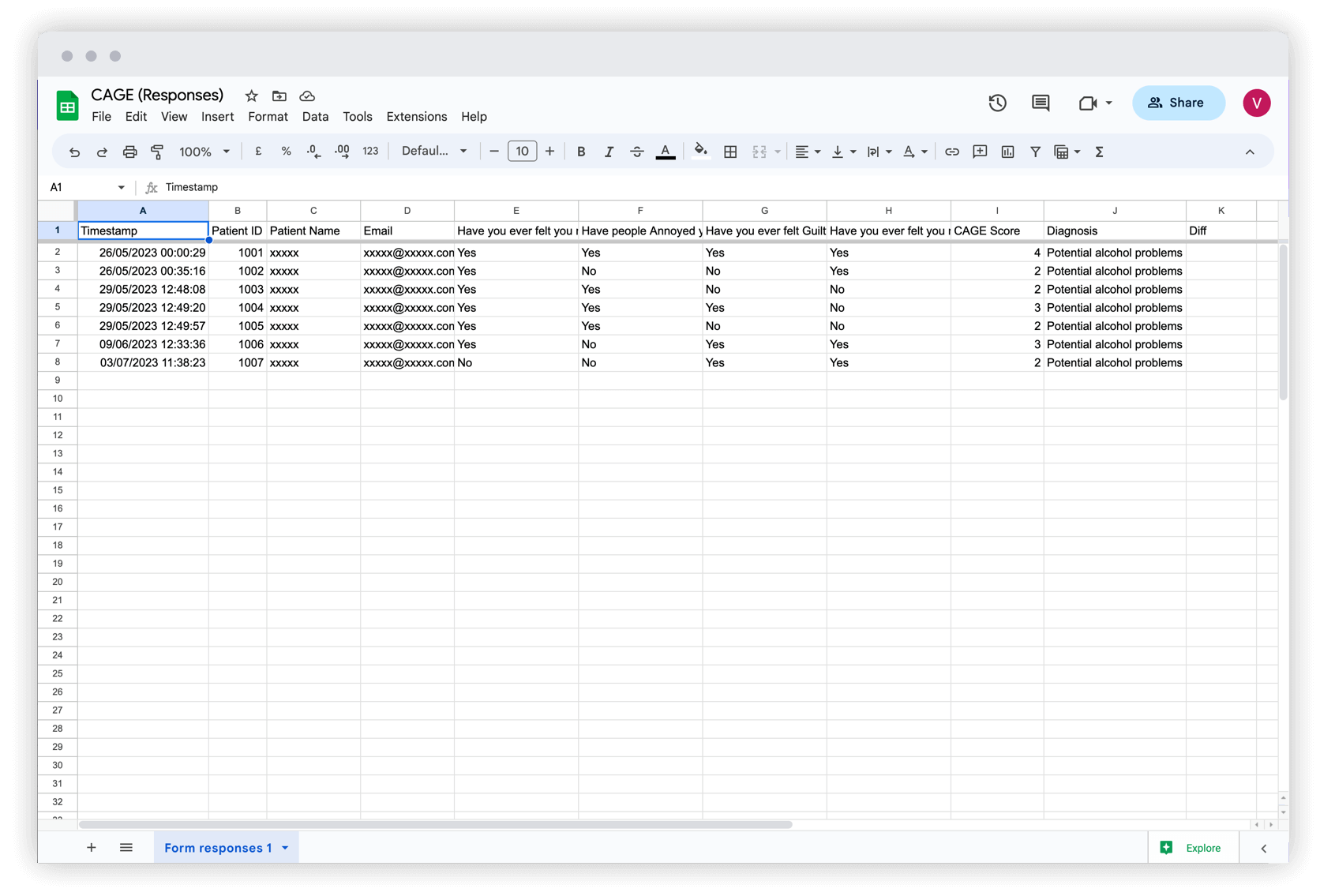 HIPAA form Make your Google Forms HIPAA compliant