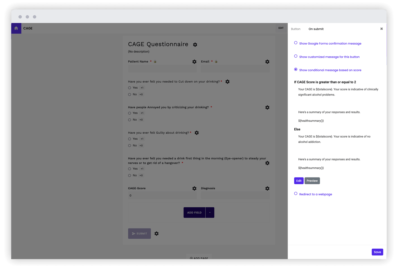HIPAA form Make your Google Forms HIPAA compliant