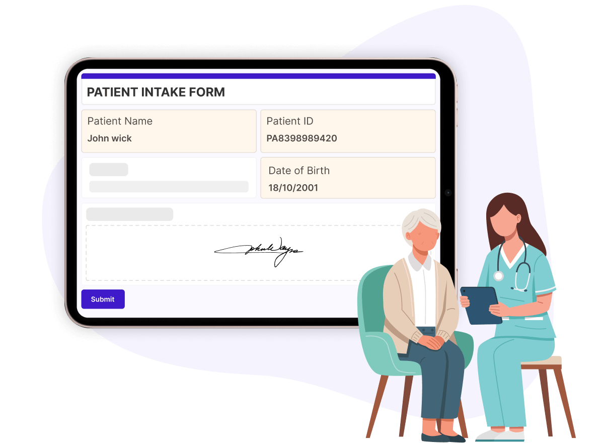 Tablet for exceptions